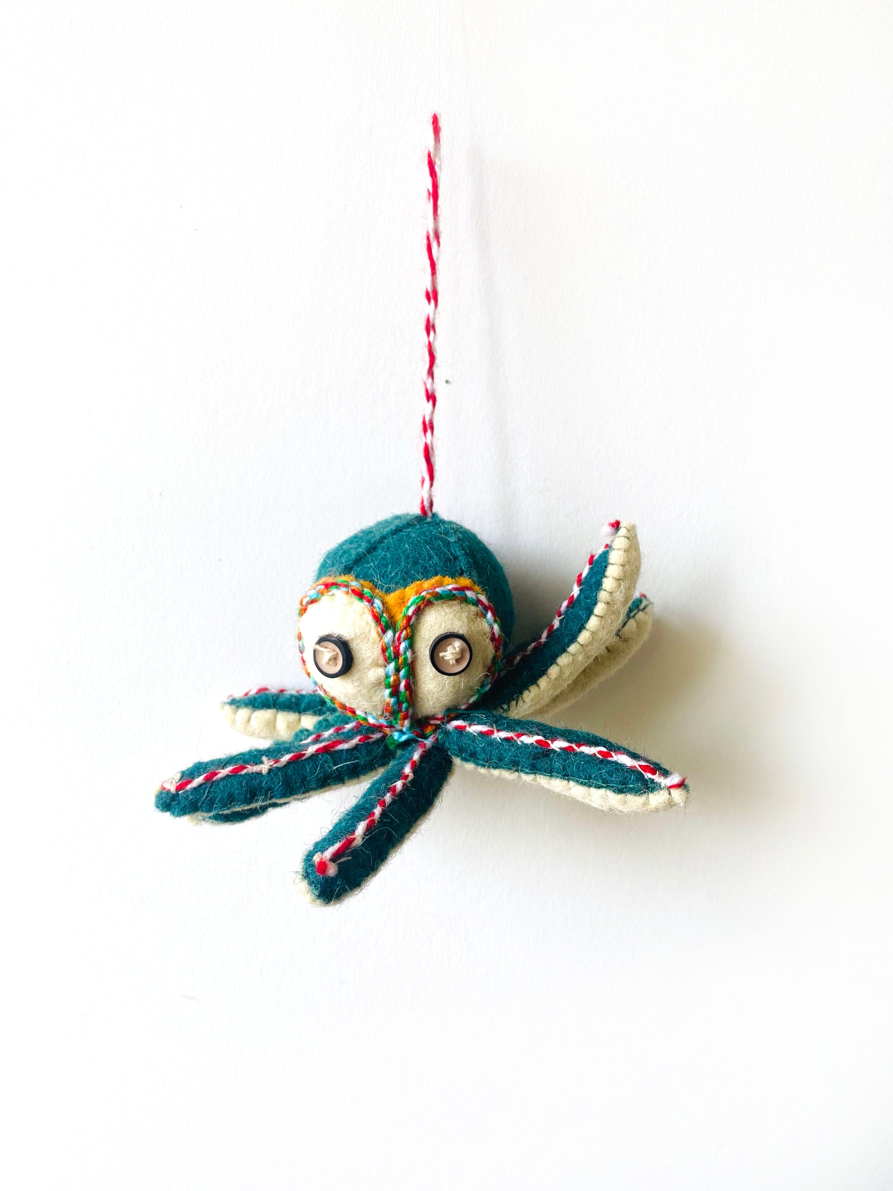 Octopus Ornament - The Spring Palette